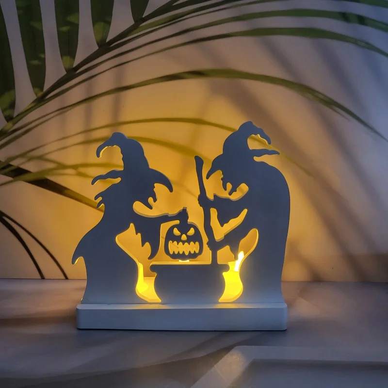 Форма для подсвечника в виде тыквы ведьмы сделай сам Хэллоуин тыква призрак