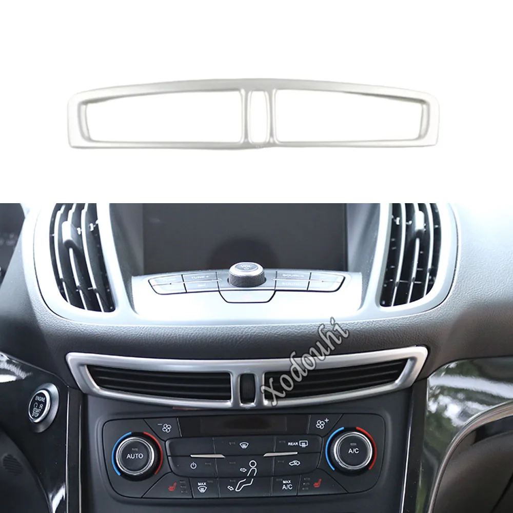 

Автомобильная центральная консоль из АБС-пластика для Ford Kuga Escape 2013 2014 2016 2017 2018 2019 2020