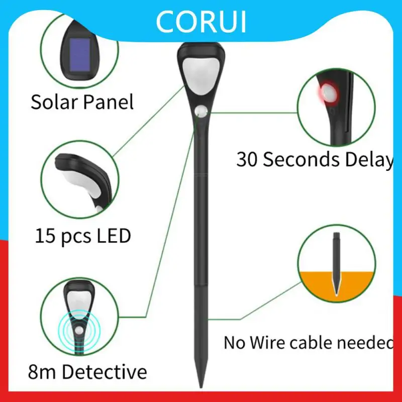 

Ip65 Waterproof Courtyard Lights Courtyard Solar Power Lamp 2023 Garden Light Lighting Tool 1200mah/1800mah New Led Light