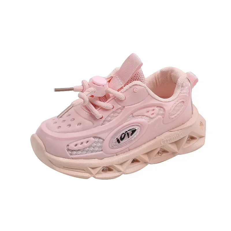 Zapatos Niña 202Новые детские кроссовки со светодиодной подсветкой для детей 1-8 лет