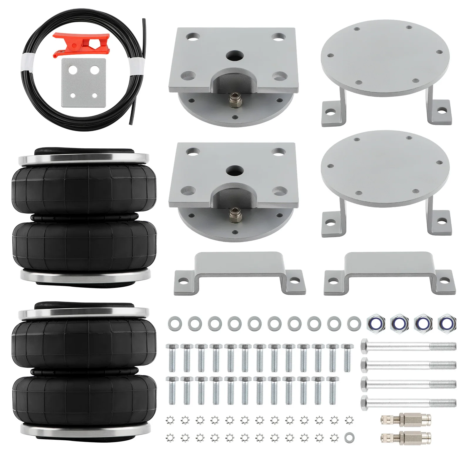 Rear Air Leaf Spring Bag Helper Kit For Ford Ranger PX PX2 PX3 Mazda BT-50 2012- Air Suspension Soring Bag