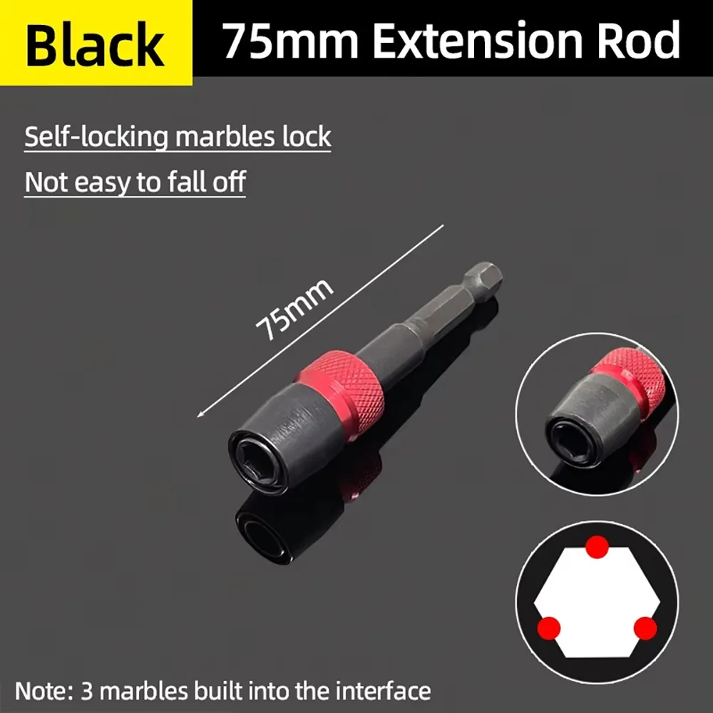 

1 шт. держатель отвертки 100/150/300 мм, магнитный удлинитель, самоблокирующийся удлинитель, быстроразъемный шестигранный 1/4 дюйма