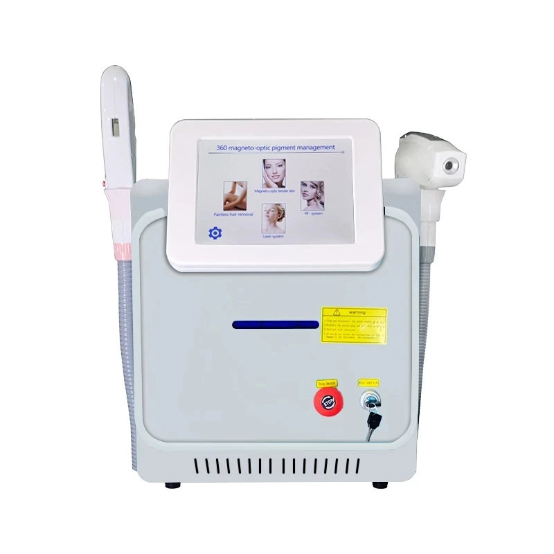 

4 In 1 IPL/OPT/SHR/E-Lihght Laser Machine 1064 Tattoo Removing&Hair Removal 360 Magneto