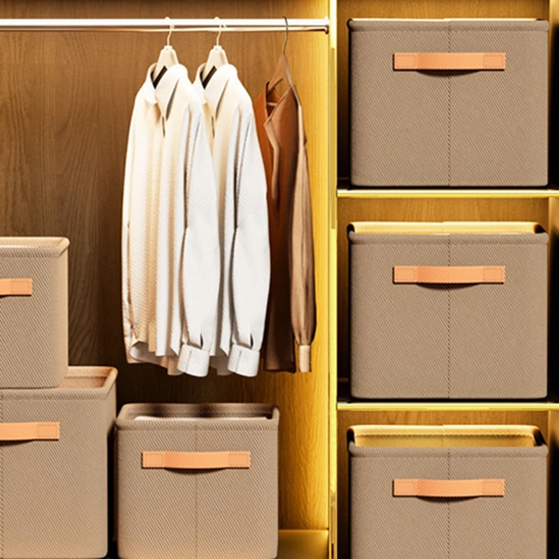 Ящик Для Хранения Из Ткани Оксфорд Прочный Стальной Каркас Складной Одежды И