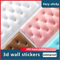 thickened childrens room living room decoration 3d wall stickers waterproof self adhesive 3d panel soundproof 3d wallpaper