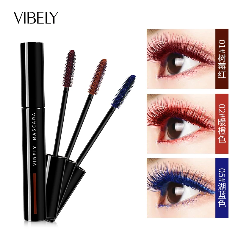 

Mascara Magic Color Skinny Eyelash Extension Eye Lashes Brush Without Blooming 3D Makeup Waterproof Long-wearing Eyelash Mascara