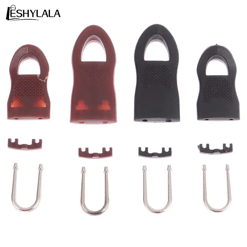 

Сменная головка молнии 5 шт., Универсальный Съемный инструмент для снятия молнии, набор для ремонта молнии мгновенной фиксации, наборы для сборки зубов и спасения