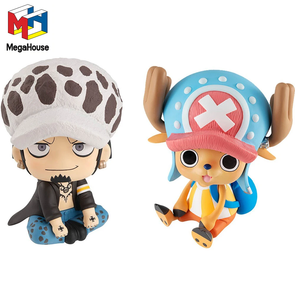 

[In Stock] Megahouse Original Look Up Series One Piece Tony Chopper Trafalgar Law Anime Figure Collectible Action Model Toys