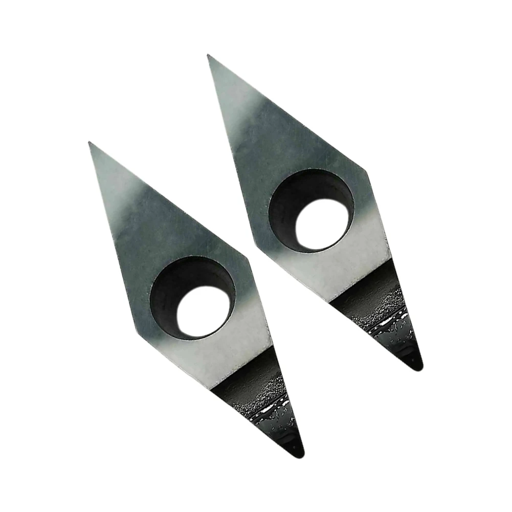 

VCGT160408 PCD Blades 2pcs Blades Carbide Diamond Indexable Inserts PCD Polycrystalline Tools Used For Aluminum