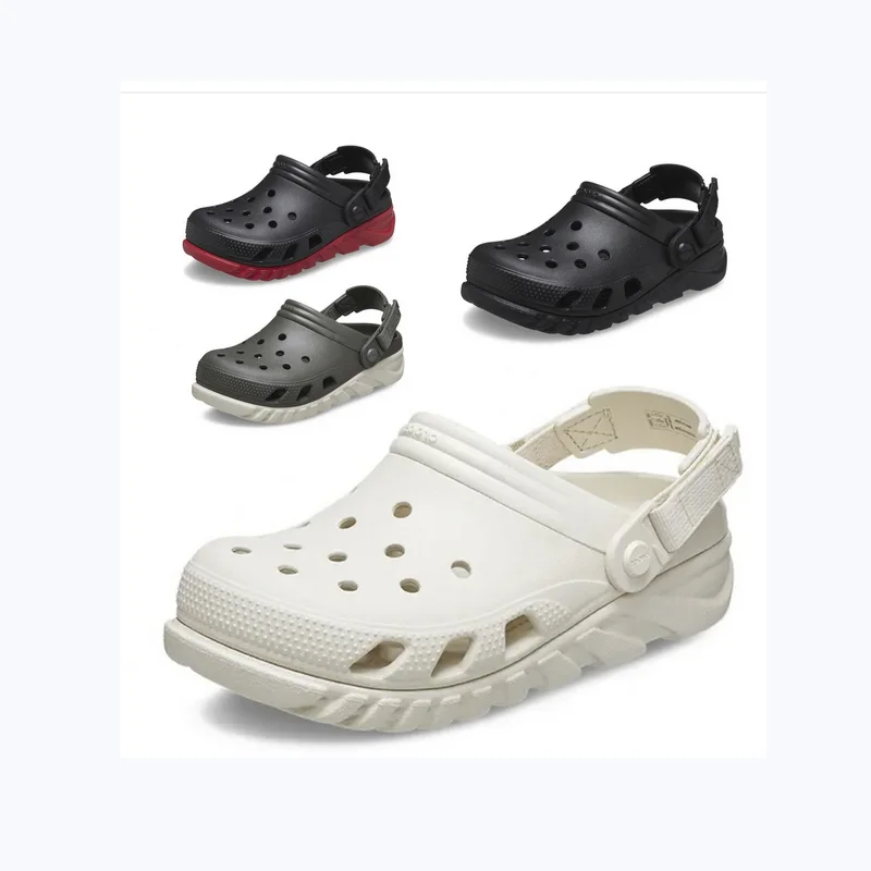 Классические сабо Crocs унисекс для взрослых цвет белый/черный