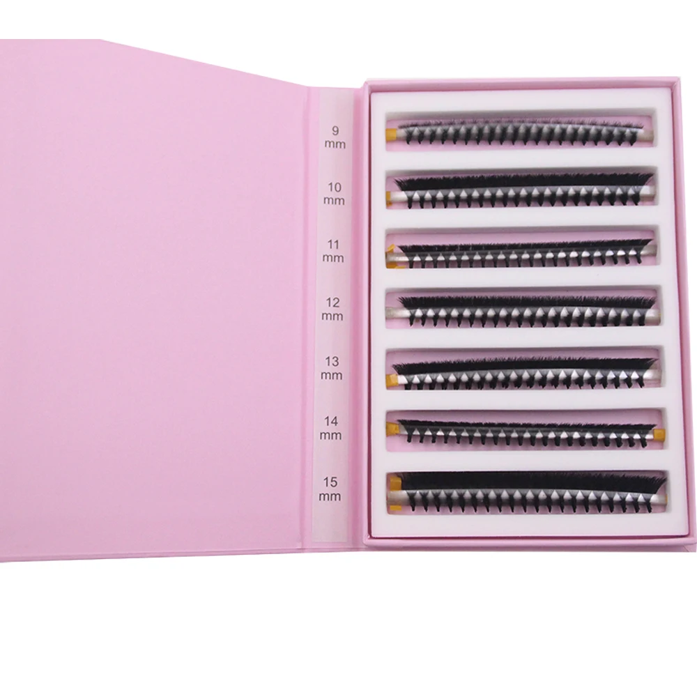 Готовые ресницы для наращивания FAIRYTIS 4D-16D с острым основанием 2100/4200 вариантов