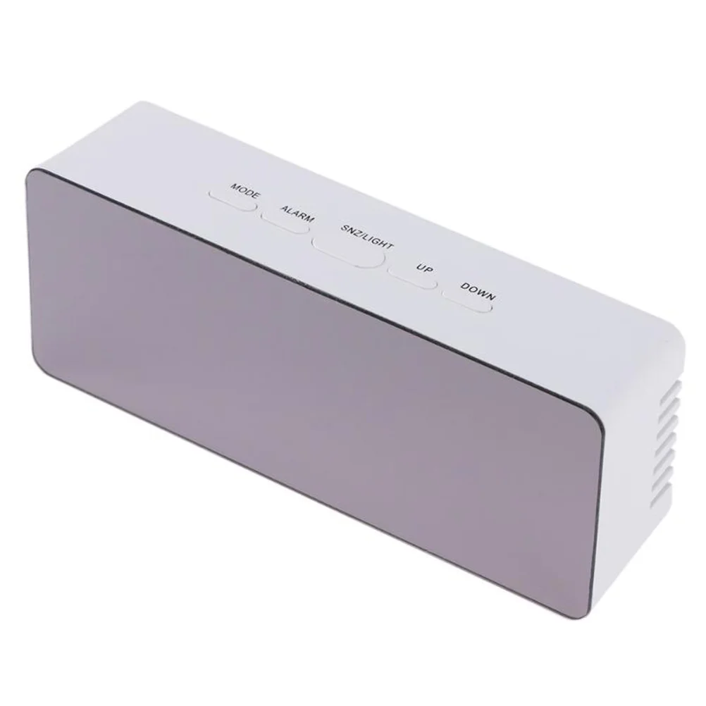 

Led Alarm Clock Mirror Clock Led Display Clock Multi-function Mirror Digital Alarm Clock Red Ray Clock (Battery)