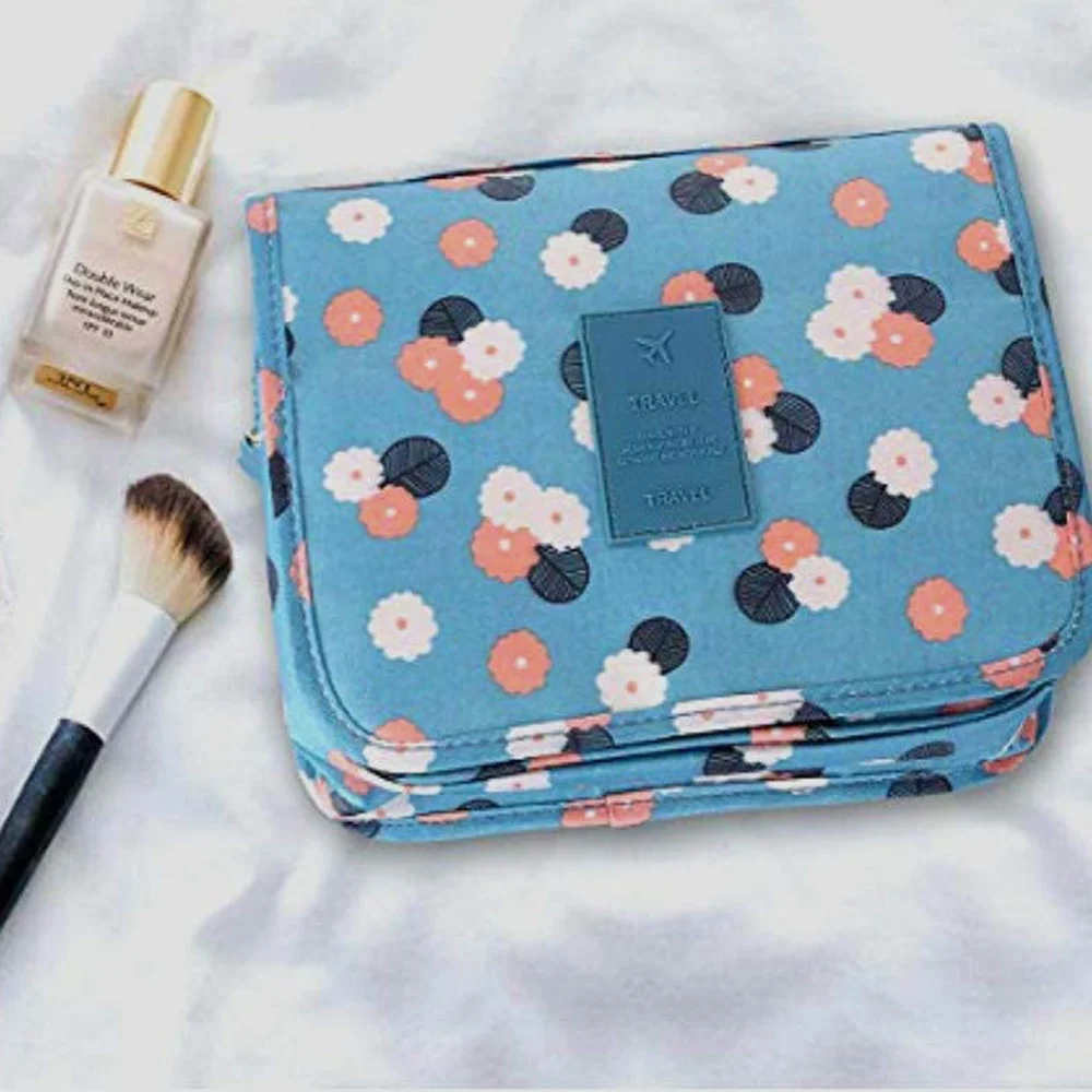 

Крючок для ванной комнаты, водонепроницаемая сумка на молнии для туалетных принадлежностей, дорожная Женская ежедневная косметичка, чехол ...