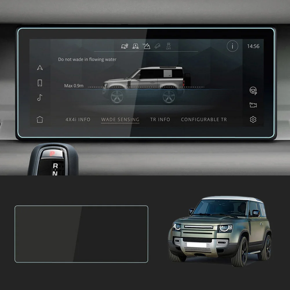 

Защитная пленка из закаленного стекла для Land Rover Defender 90 2020 10 дюймов с GPS-навигацией и сенсорным экраном 2021 2022