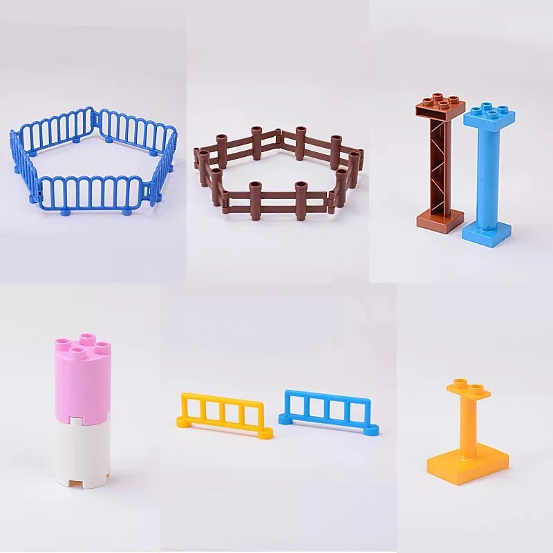 Конструктор большой размер детали для конструкции дома столбик мост колонна