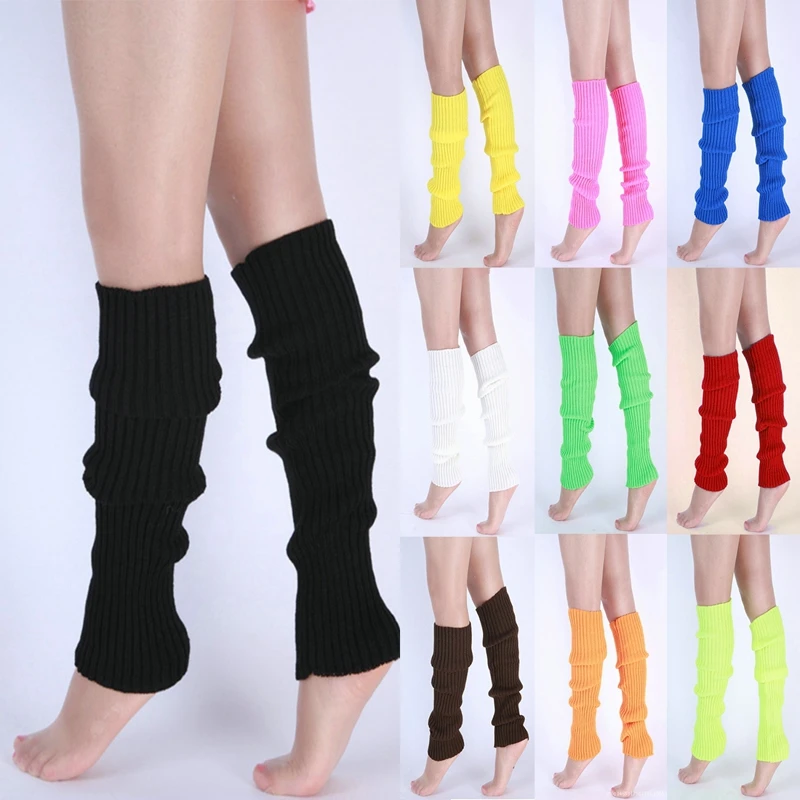 

Носки с наполнителем зимние японские однотонные теплые гетры в стиле "Лолита" удлиняющее покрытие для девушек милые женские осенние вязаные носки