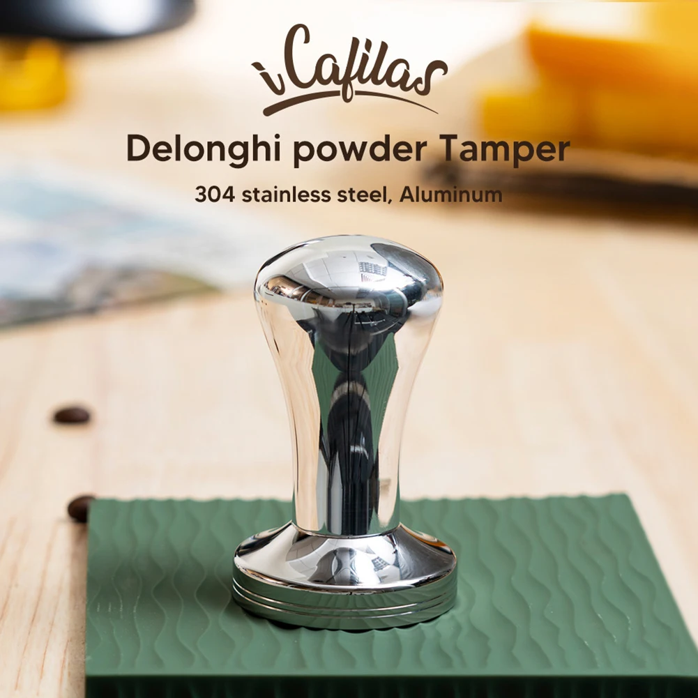 

Coffee Tamper Home Kitchen Accessory Fits 51mm Espresso Machine Stainless Steel Food Grade Material For Delonghi Part