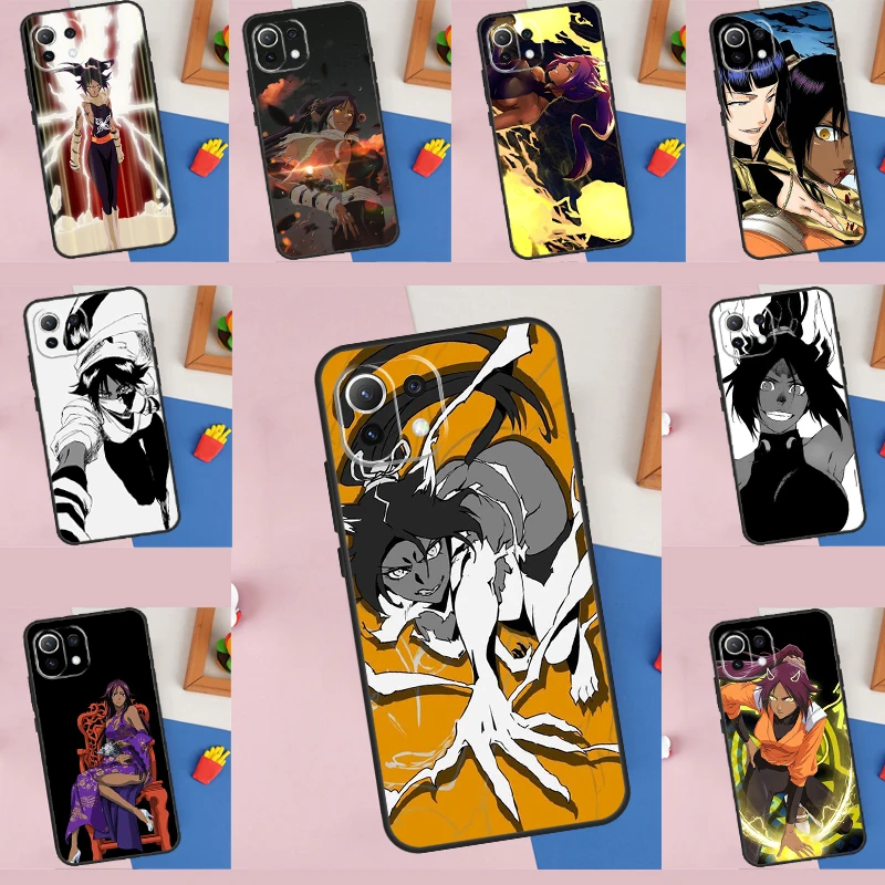 Отбеливающий чехол Yoruichi Shihouin для Xiaomi 11T 12T Pro 12X13 Lite POCO F5 Pro F3 X4 F4 GT C40 M5s M4 X3 X5 Pro Coque