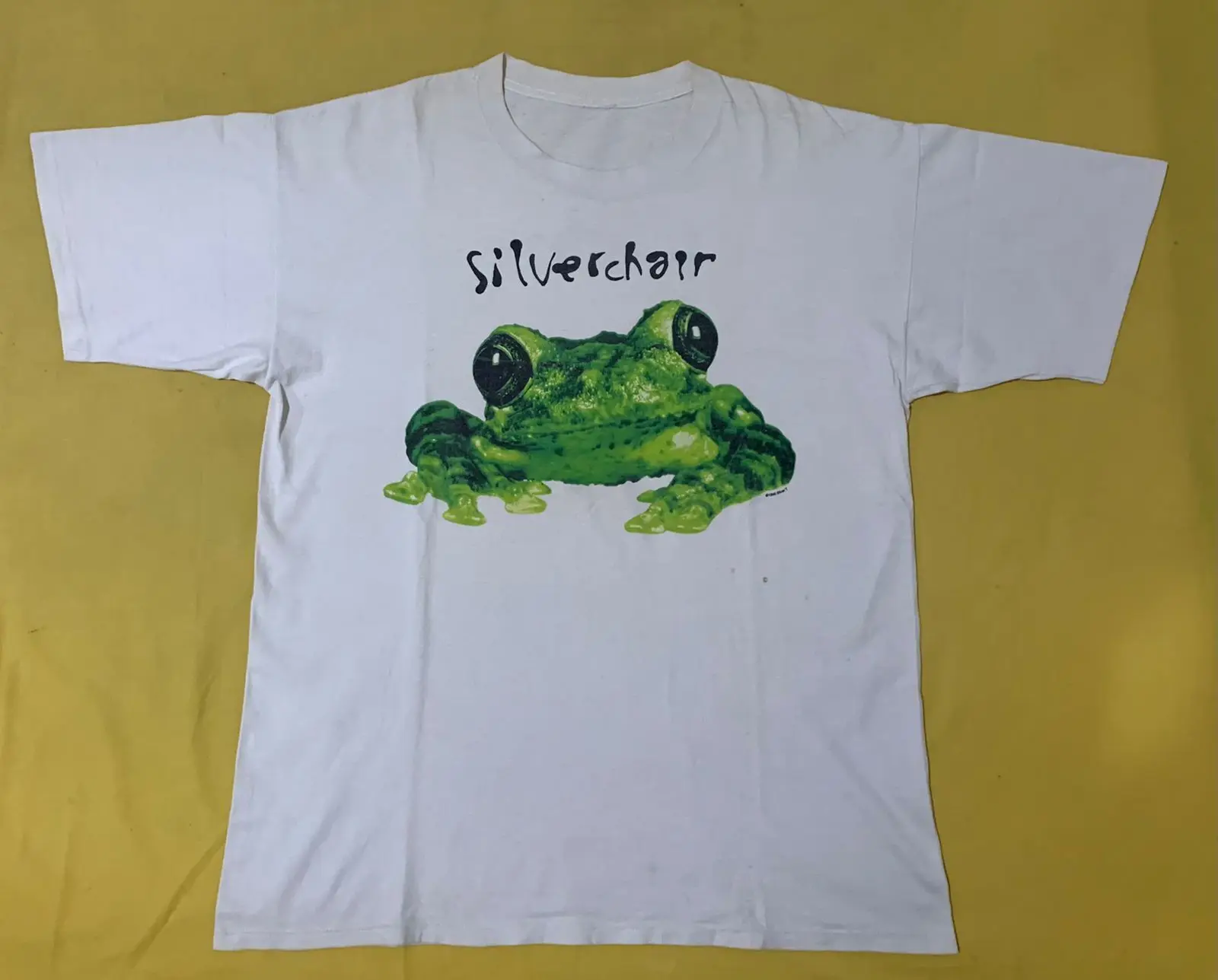 Винтажный альбом 1995 Silverchair Frogstomp промо футболка XL
