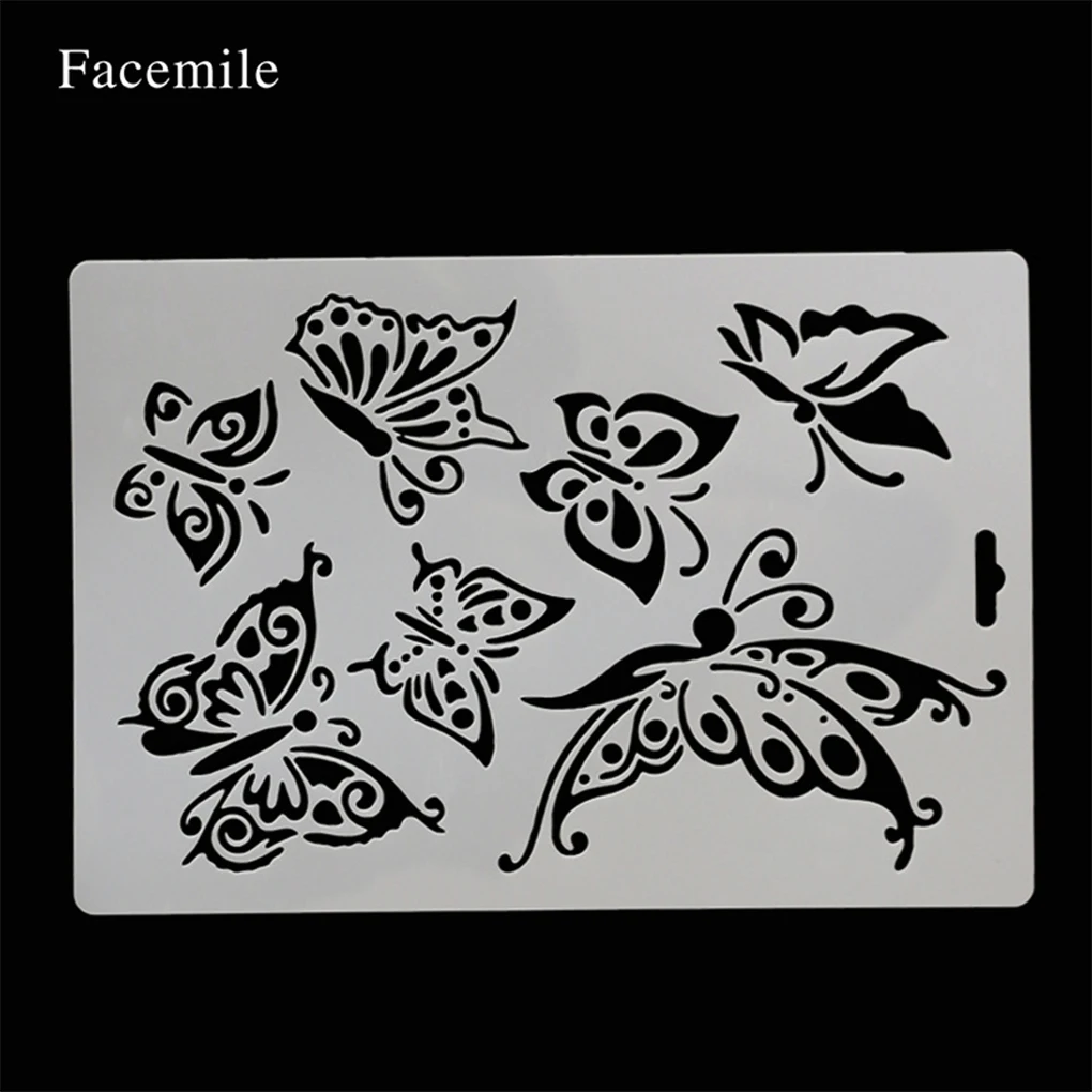 

Трафареты декоративные милые животные шаблоны для рукоделия Форма аксессуары для стен Скрапбукинг альбом бумажные открытки украшения