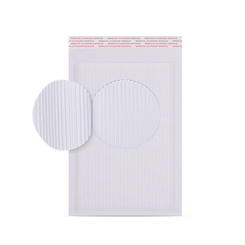 

200x275mm Strong Corrugated Bags White Rigid Photo Card Mailers Stay Flat Envelopes Paperboard Document Cardboard Recyclable