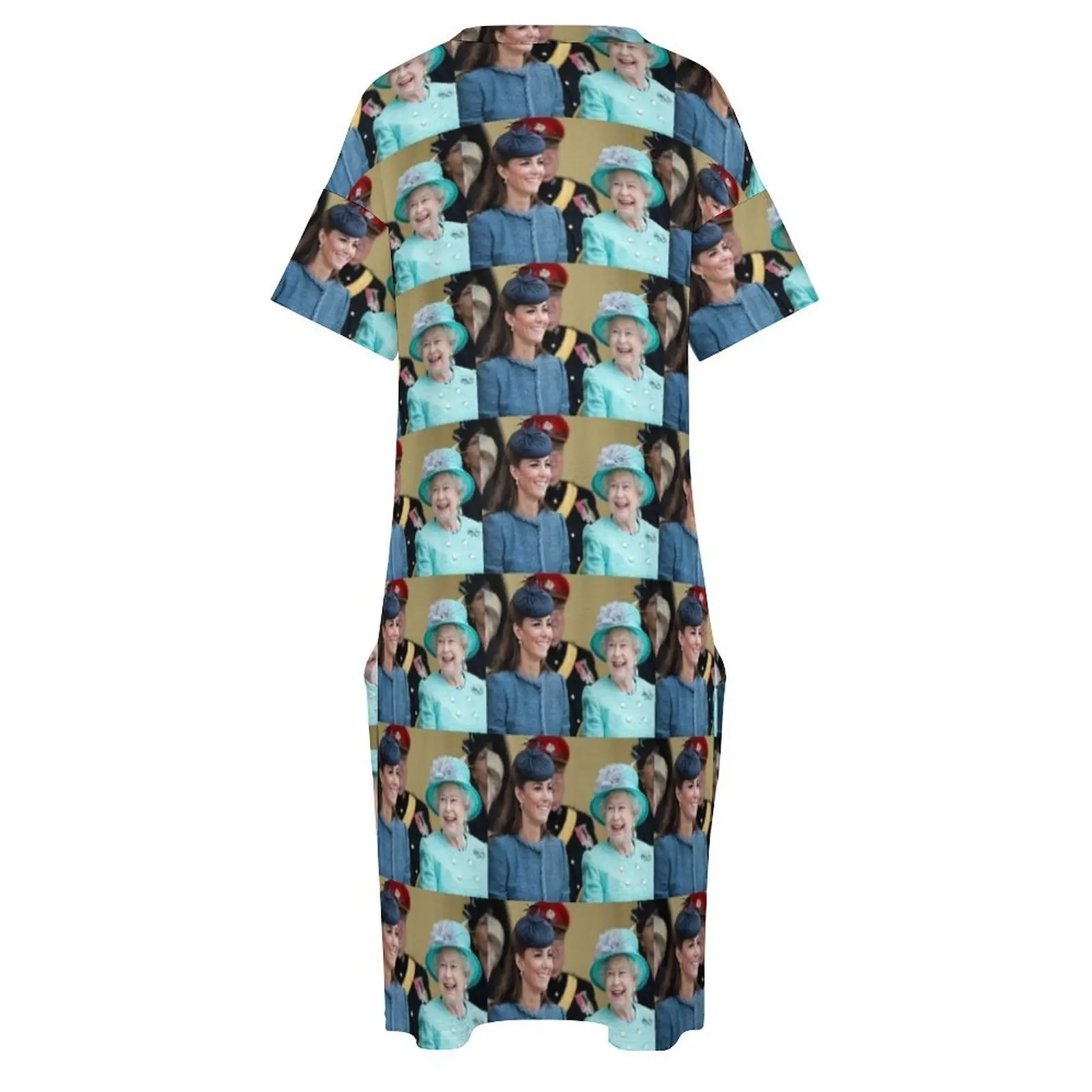 ХХ Кэтрин Герцогиня Кембриджвиа и ХМ Королева Елизавета II 2012. Женские платья Pro