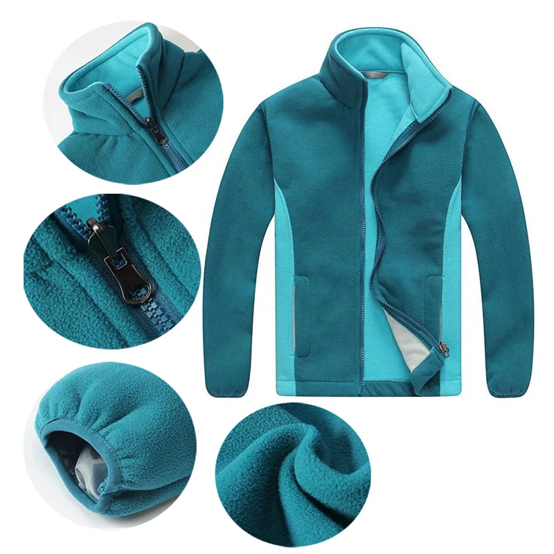 Детская зимняя куртка TRVLWEGO для мальчиков и девочек Флисовая теплая