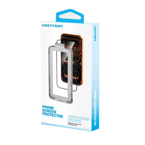 Закаленное стекло Vention HD для iPhone 17 Pro Max, защитные пленки для экрана воздуха с пленкой для инструментов автоматической установки без пыли