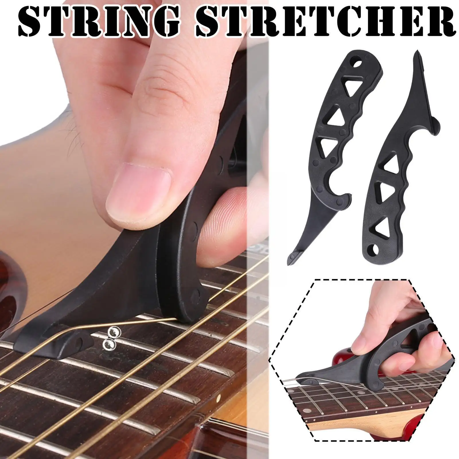 

Guitar String Stretcher Handle Make Stay In Tune Instantly For Acoustic Electric Guitar Violin bass Instrument Accessory To B8R7