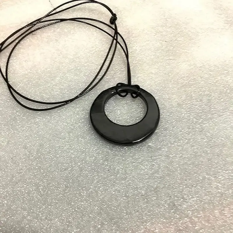 Оптовая продажа 1 шт. ожерелье с бусинами из российского шунгита исцеляющая