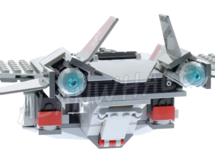 323pcs Super Fighter Revenger Captain and The Skrull Attack Quinjet Plane 11235 Building Blocks Sets Compatible With Model