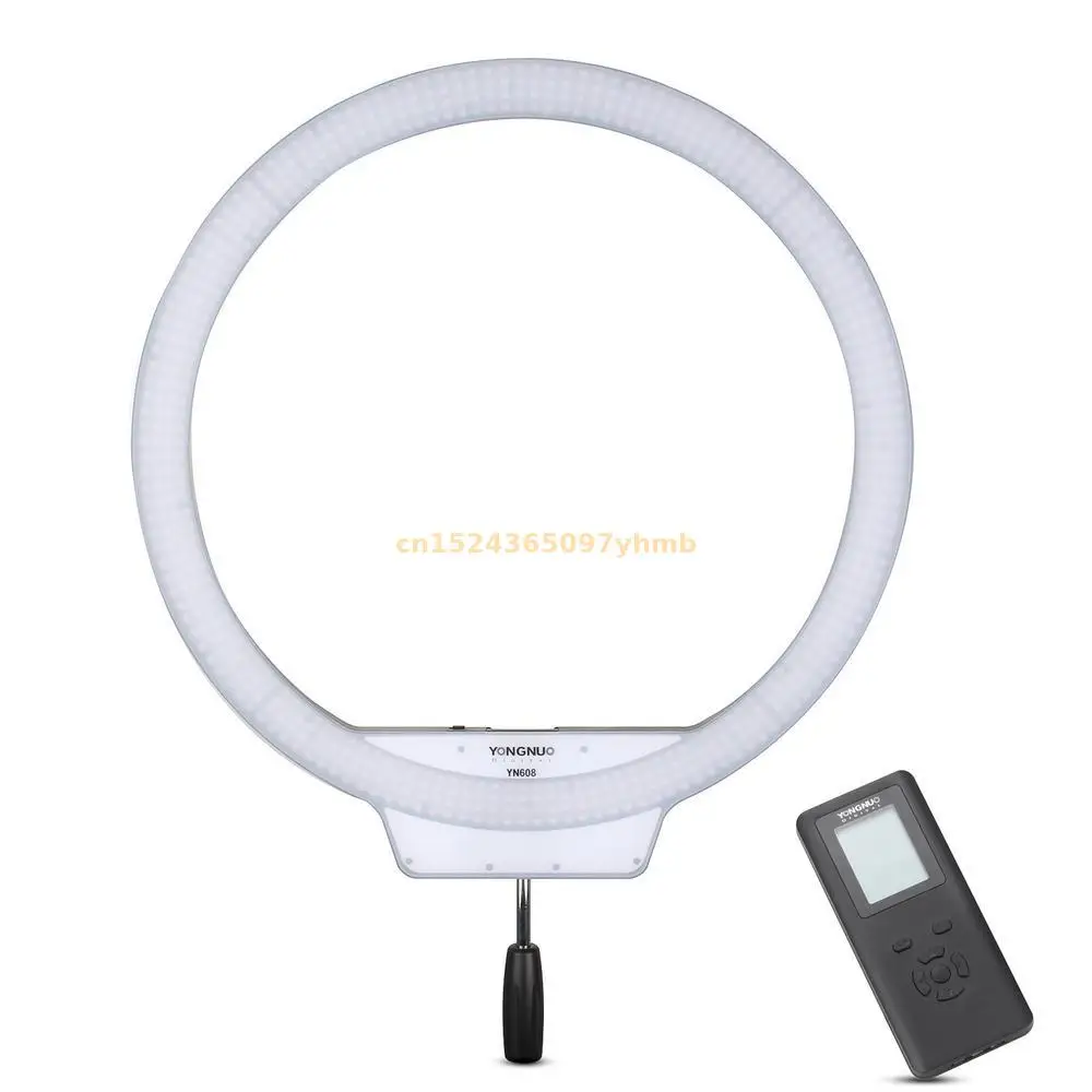 

YONGNUO YN608 608PCS LED Photographic Camera Ring Video Light Digital Self Ring Video Lamp Lighting Handled Light Daylight