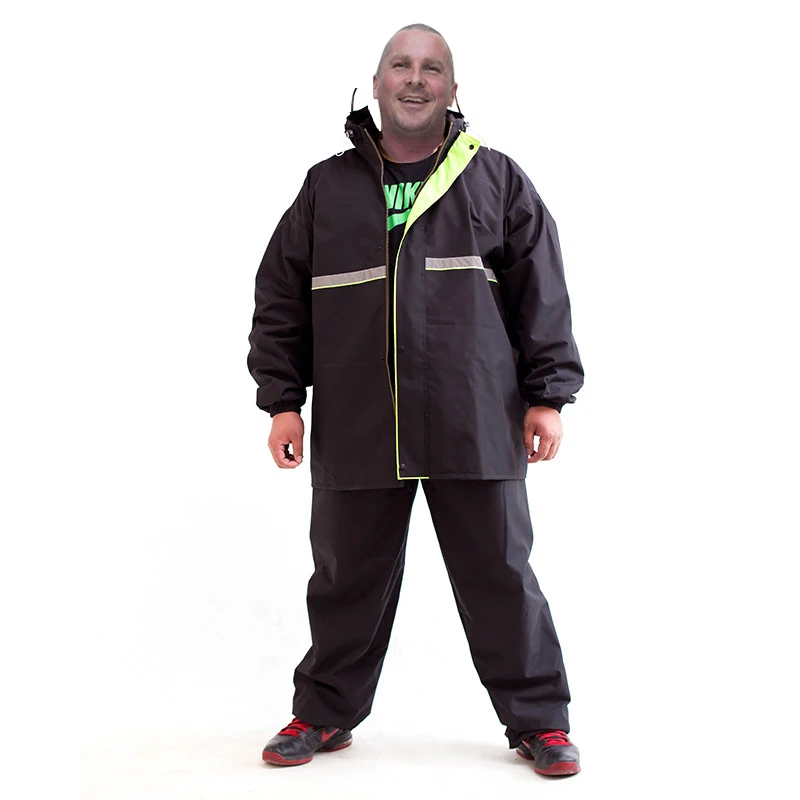 Suit Riding  Adult Rain Poncho  Large Size Raincoat Single D