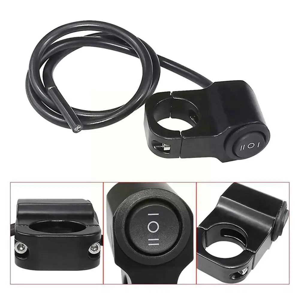 

Переключатель противотуманных фар для мотоцикла, универсальный модифицированный переключатель противотуманных фар, аксессуары для фар на...