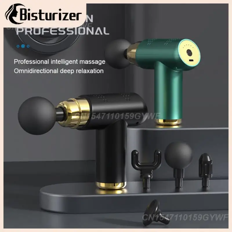 

Массажер Электрический ударный с 6 насадками, аппарат для снятия мышечной жесткости, пистолет для Fascia, портативное устройство для фитнеса