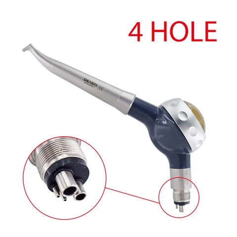 Стоматологический воздушный полировщик с 4 отверстиями, стиральный микроотталкиватель, пескоструйная обработка, пескоструйный аппарат для полировки зубов, стоматологические инструменты Air Prophy