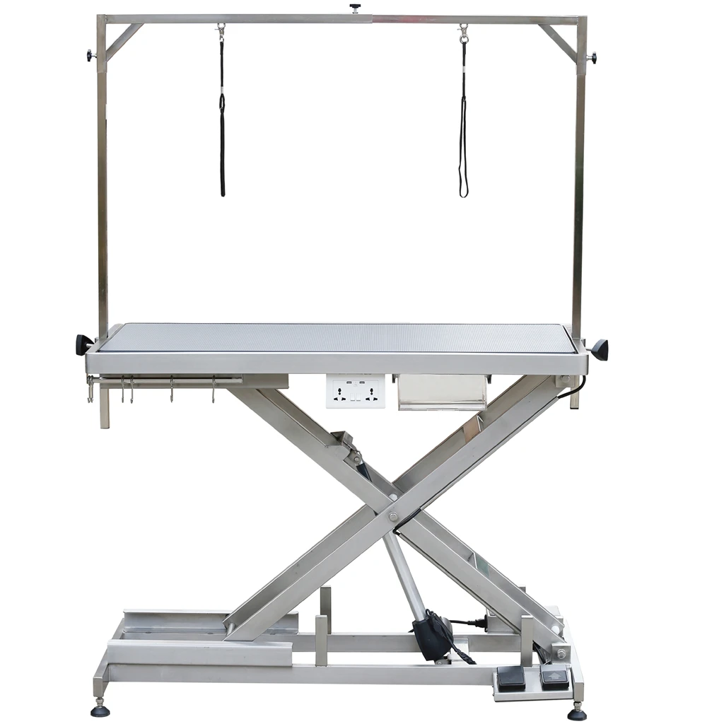 

FT-808-SS Aeolus Low-Low Electric Lifting Table Pet Grooming with 304# Stainless Steel Frame