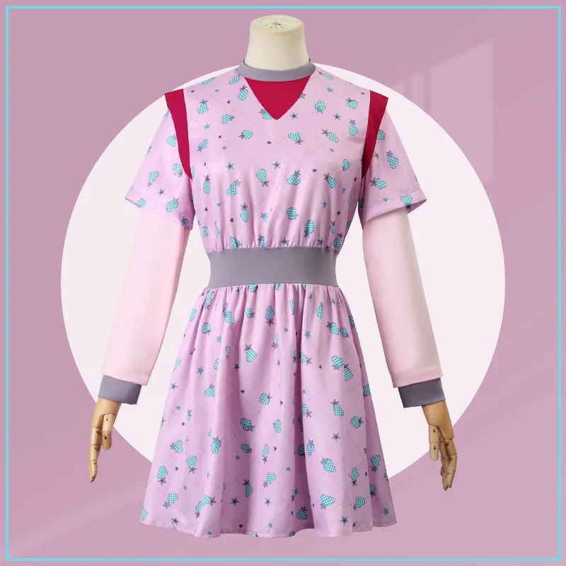 

Stranger Things 4 Erica Sinclair Cosplay Things Season 4 Outfits Dress Halloween Carnival Party Cosplay Costume Movie Dress