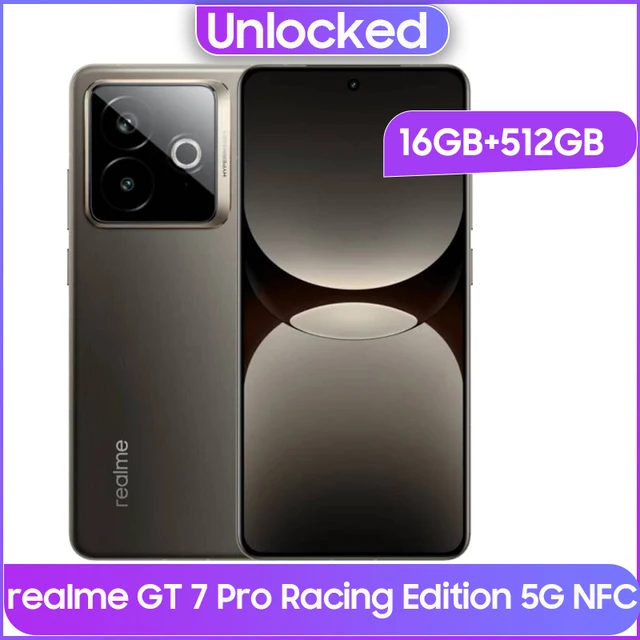 新品 Realme GT7 Pro Racing Edition12/256GB Realme GT7 Pro Racing Edition 5G Android Smartphone