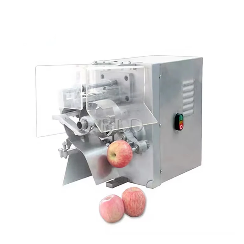 Полностью автоматическая машина для чистки и корнирования яблок резки