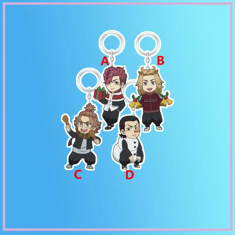 

Аниме брелок Токийский ремни сендо атсуши Ямамото такуя акриловый брелок ремешок фигурка украшение для рабочего стола 6 см