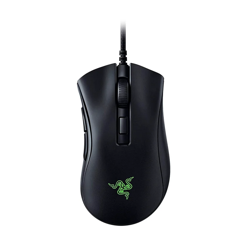Игровая мини-мышь Razer DeathAdder v2 8500K DPI оптический датчик легкий дизайн хромакей RGB