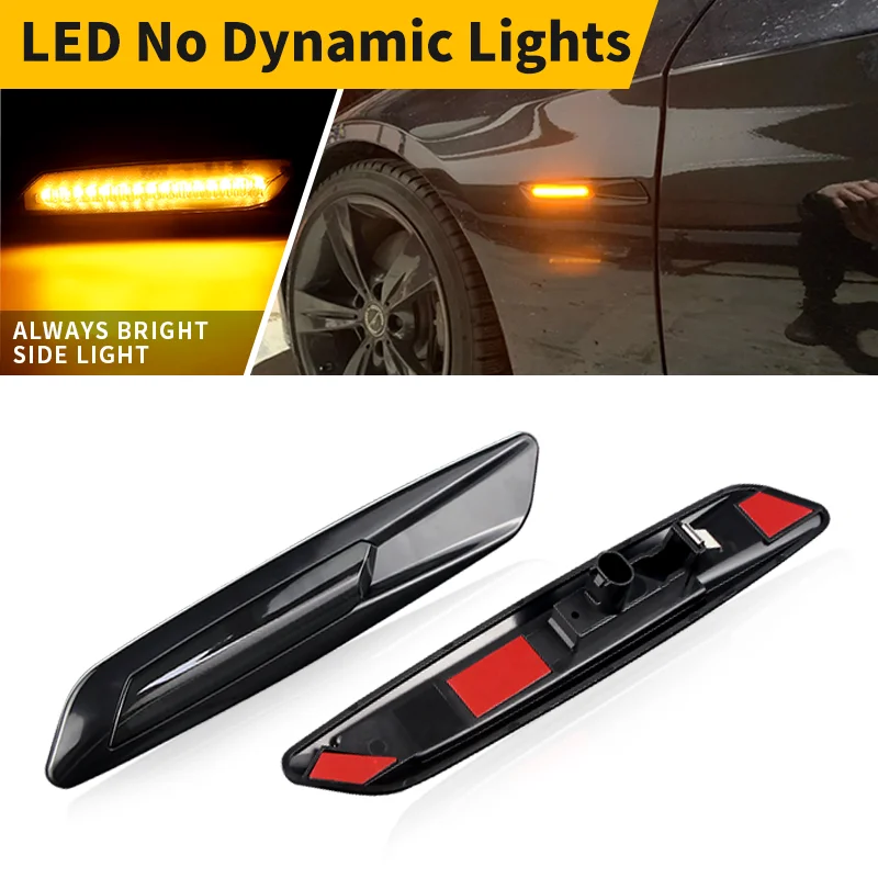 

2 шт. Автомобильный боковой габаритный фонарь с мерцающим поворотником для BMW 1 серии E81 E82 E87 E88 3 серии E90 E91 E92 E93 5 серии E60 E61