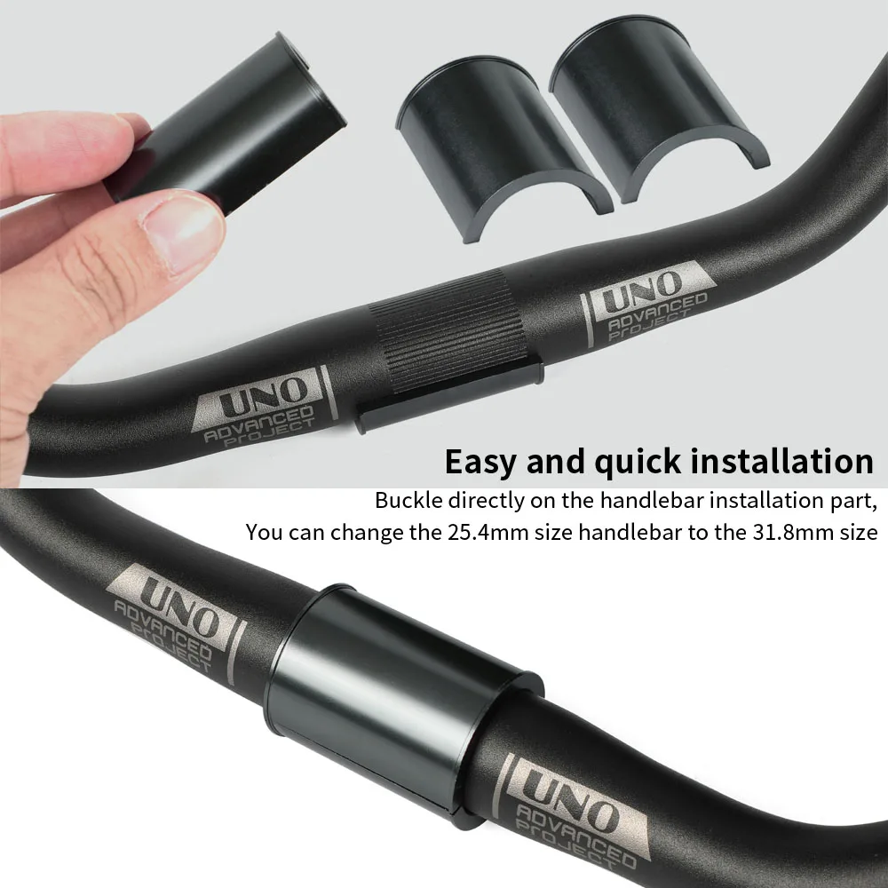 

Bicycle Handlebar Spacers Shim Aluminum Bike Stem Spacer Adapter 25.4-31.8mm/31.8-35mm Stem Reducer Handlebar Shim