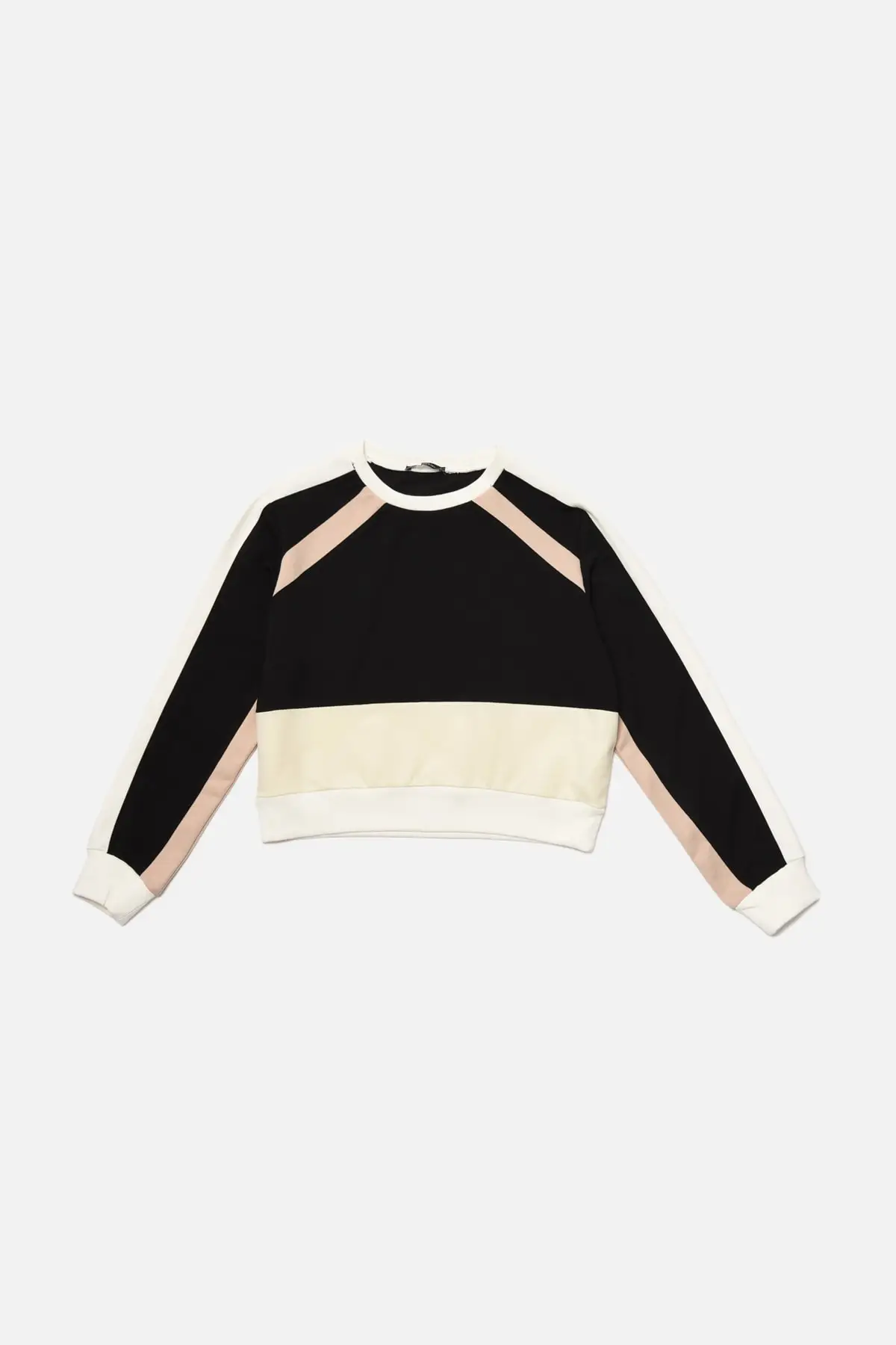 

Trendyol With Color Block Ribbon Detail Basic Knitted Sweatshirt TWOAW22SW1210