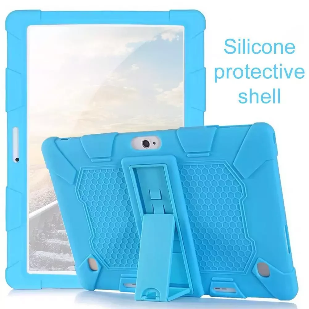 

10.1 Inch Protective Cover Universal Cover 10.1 Inch Protective Cover Bracket Shell Self-Contained Silicone Computer Tablet C B9