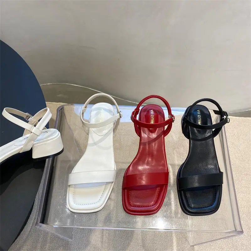 

Шлепанцы женские на низком каблуке, сандалии без каблука, квадратный носок, роскошные дизайнерские, мягкие, бежевые, лето 2023