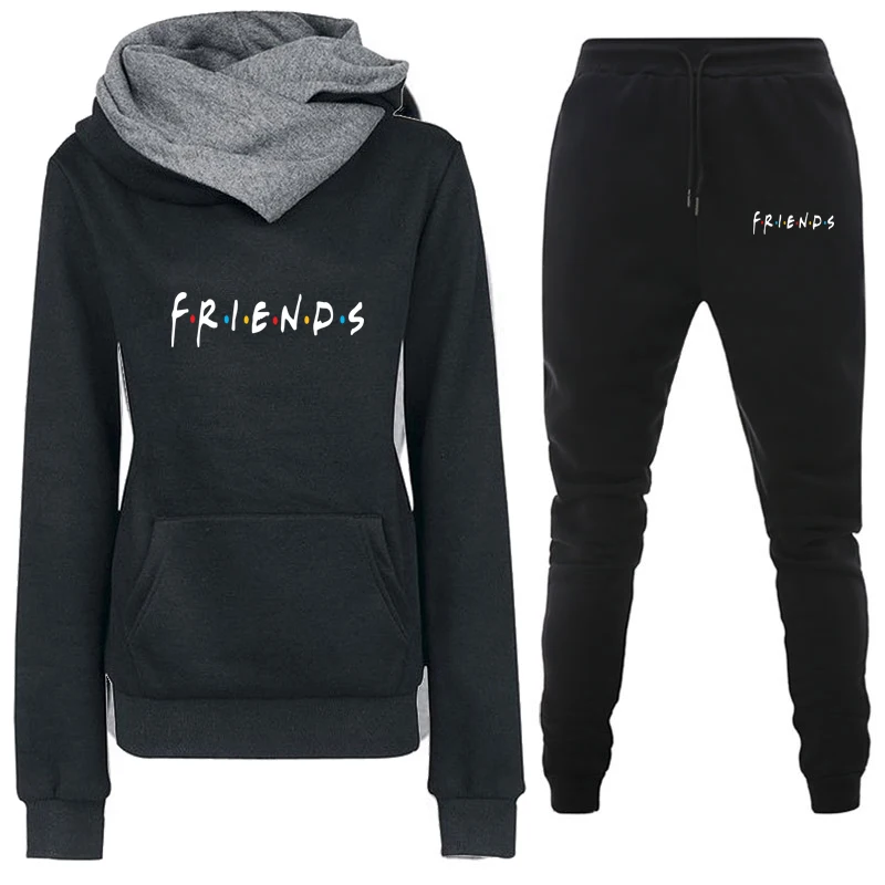 

2022 Spring /Autumn Women Running Tracksuit 2 Piece Set Hoodies+Pants Sweatshirt Female Sports Suit Hooded Jogging Sportwear Set