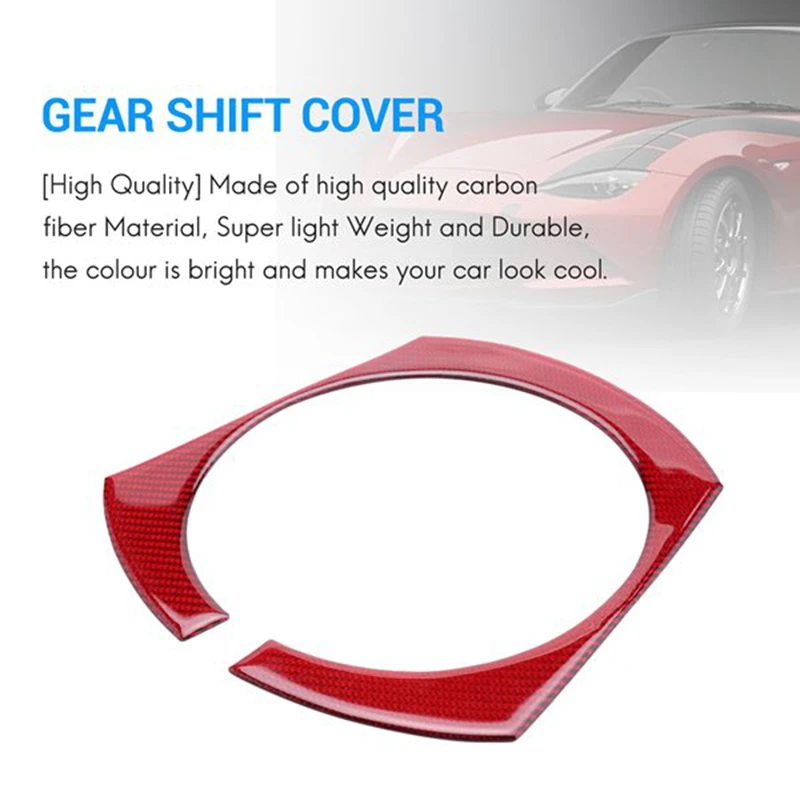 

Car Shift Panel Frame Trim Gear Shift Panel Trim Sticker For Mazda MX-5 Miata ND 2015-2021