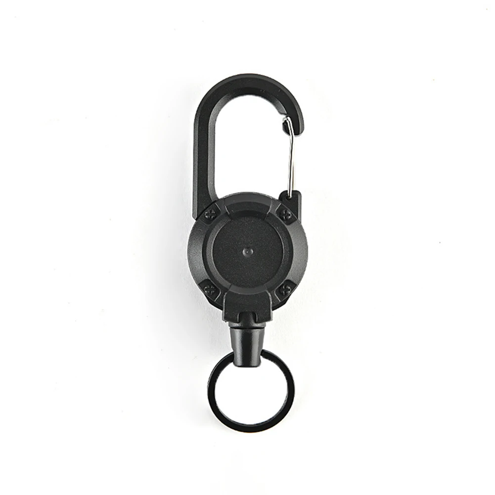 

Retractable Keychain Wire Rope Anti-Theft Elastic Keychain Recoil Sporty Length 60cm Telescopic Burglar Chain Key Holder